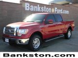 2012 Red Candy Metallic Ford F150 Lariat SuperCrew 4x4 #58914968