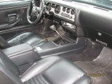 1979 Pontiac Firebird Trans Am Black Interior