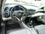 2012 Honda CR-Z EX Sport Hybrid Gray Interior