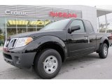 2012 Super Black Nissan Frontier S King Cab #58915304