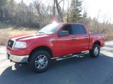 2006 Bright Red Ford F150 XLT SuperCrew 4x4 #58915534