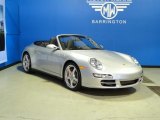 2008 Arctic Silver Metallic Porsche 911 Carrera 4S Cabriolet #58969639