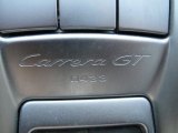 2005 Porsche Carrera GT  Info Tag