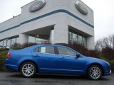 2012 Blue Flame Metallic Ford Fusion SEL #58969812