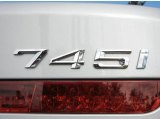 2005 BMW 7 Series 745i Sedan Marks and Logos