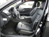 2012 Mercedes-Benz E 350 Sedan Black Interior