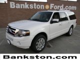 2012 White Platinum Tri-Coat Ford Expedition EL Limited #59001754