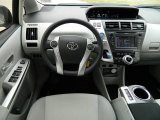 2012 Toyota Prius v Three Hybrid Dashboard