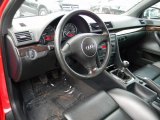 2004 Audi S4 4.2 quattro Sedan Black Interior