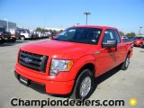 2012 Race Red Ford F150 STX SuperCab #59001812