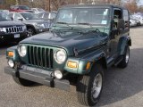 2001 Forest Green Jeep Wrangler Sahara 4x4 #59022135