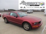 2007 Redfire Metallic Ford Mustang V6 Deluxe Coupe #59026155