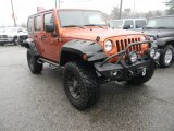 2011 Jeep Wrangler Unlimited Rubicon 4x4 Front 3/4 View