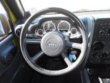 2007 Jeep Wrangler Unlimited Rubicon 4x4 Steering Wheel