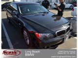 2008 Jet Black BMW 7 Series 750i Sedan #59026090