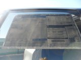 2012 Ford Edge SE EcoBoost Window Sticker