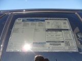 2012 Ford Edge Sport Window Sticker