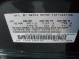 2008 MAZDA3 Color Code for Metropolitan Gray Mica - Color Code: 36C