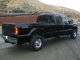 Black Ford F250 Super Duty in 2007