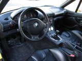 2000 BMW M Roadster Black Interior