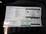 2012 Volkswagen CC R-Line Window Sticker