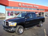 2006 Black Dodge Ram 1500 SLT Quad Cab 4x4 #5891070