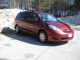 2008 Salsa Red Pearl Toyota Sienna LE #5895727