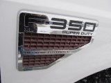 2010 Ford F350 Super Duty XL Regular Cab 4x4 Chassis Dump Truck Marks and Logos
