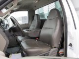 2010 Ford F350 Super Duty XL Regular Cab 4x4 Chassis Dump Truck Medium Stone Interior