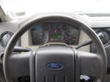 2010 Ford F350 Super Duty XL Regular Cab 4x4 Chassis Dump Truck Steering Wheel