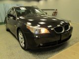 2005 Jet Black BMW 5 Series 530i Sedan #59054343