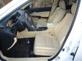 2012 Honda Accord Crosstour EX-L 4WD Ivory Interior