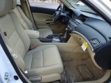 2012 Honda Accord SE Sedan Ivory Interior