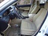 2012 Honda Accord EX Sedan Ivory Interior