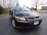 2012 Crystal Black Pearl Honda Civic LX Coupe #59054295