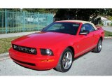2006 Torch Red Ford Mustang V6 Premium Convertible #59054007