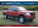 2008 Bright Red Ford F150 FX4 SuperCrew 4x4 #59117375