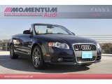 2009 Moro Blue Pearl Effect Audi A4 2.0T Cabriolet #59117591