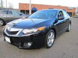 2009 Crystal Black Pearl Acura TSX Sedan #59117567