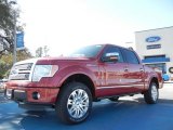 2011 Red Candy Metallic Ford F150 Lariat SuperCrew 4x4 #59117067