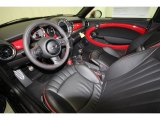 2012 Mini Cooper John Cooper Works Coupe Lounge Championship Red Interior