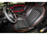 2012 Mini Cooper John Cooper Works Coupe Lounge Championship Red Interior
