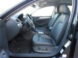 2012 Volkswagen Passat V6 SE Titan Black Interior