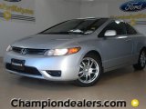 2007 Alabaster Silver Metallic Honda Civic LX Coupe #59117029