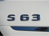 2010 Mercedes-Benz S 63 AMG Sedan Marks and Logos