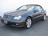 2008 Steel Grey Metallic Mercedes-Benz CLK 350 Cabriolet #5895278