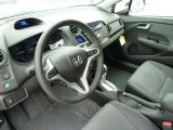 2012 Honda Insight EX Hybrid Black Interior