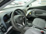 2012 Honda CR-Z EX Navigation Sport Hybrid Gray Interior