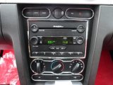 2005 Ford Mustang GT Premium Convertible Audio System