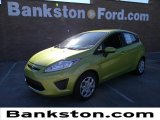 2012 Lime Squeeze Metallic Ford Fiesta SE Hatchback #59116919